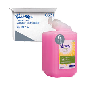 Kleenex Everyday Use Hand Soap Refill 1 Litre (Pack of 6) 6331