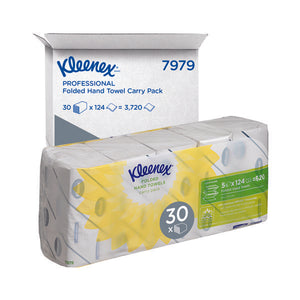 Kleenex 2-Ply Ultra Hand Towel 124 Sheets (Pack of 5) 7979