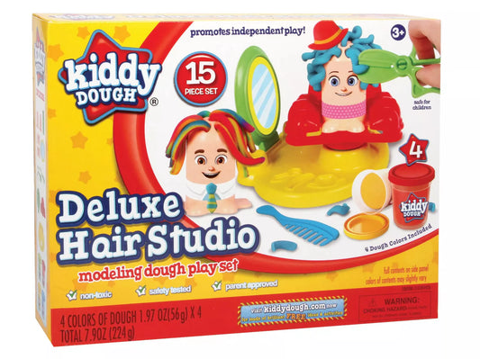 Kiddy Dough Deluxe Hairdresser  Set