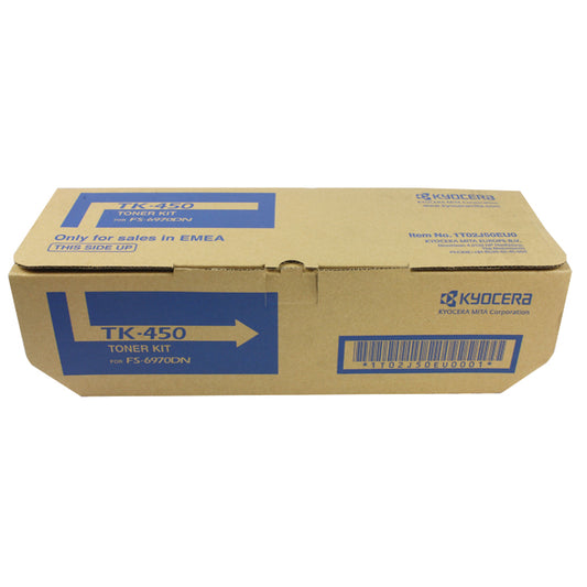 Kyocera TK-450 Black Toner Cartridge (15,000 Page Capacity)