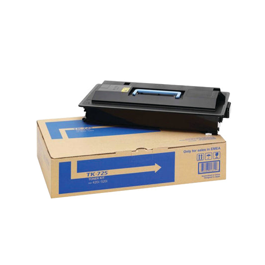 Kyocera TK-725 Black Toner Cartridge (34,000 Page Capacity)