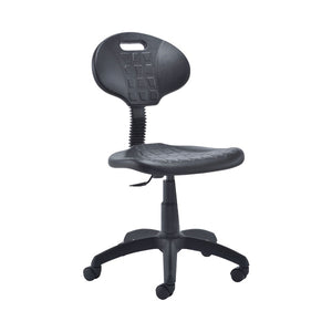 Jemini Factory Chair 570x280x610mm Polyurethane Black KF00197