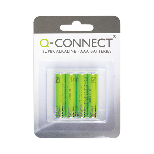 Q-Connect AAA Battery (Pack of 4) KF00488