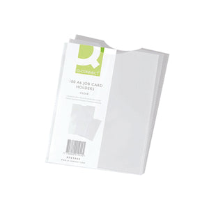 Q-Connect Card Holder Polypropylene A6 (Pack of 100) KF01949