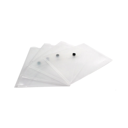 Q-Connect Polypropylene Document Folder A5 Clear (Pack of 12) KF02470