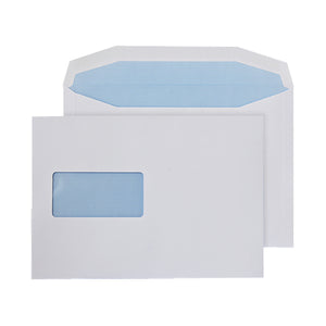 Q-Connect Machine Envelope 162x238mm Window Gummed 90gsm White (Pack of 500) KF02898