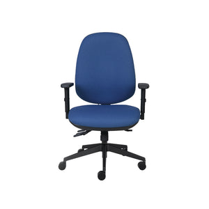 Cappela Rise High Back Posture Chair 652x545x820mm Blue KF03494