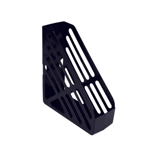 Q-Connect Magazine Rack Black CP073KFBLK