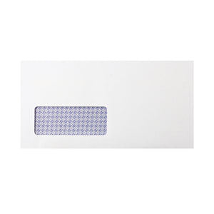 Q-Connect DL Envelope Window Self Seal 80gsm White (Pack of 250) KF07557