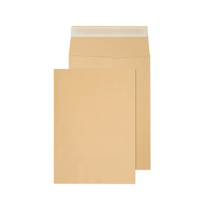 Q-Connect Gusset Envelope 352x250x25mm Manilla B4 (Pack of 125) KF08898