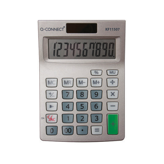 Q-Connect Semi-Desktop 10-Digit Calculator KF11507
