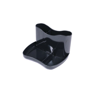 Q-Connect Executive Desk Tidy Black KF21704