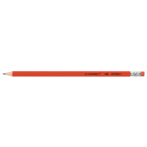 Q-Connect HB Rubber Tipped Office Pencil (Pack of 12) KF25011