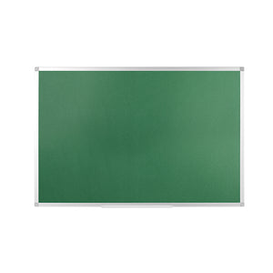 Q-Connect Aluminium Frame Felt Noticeboard with Fixing Kit 1200x900mm Green 54034204