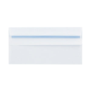 Q-Connect DL Envelopes Recycled Self Seal 100gsm White (Pack of 500) KF3504