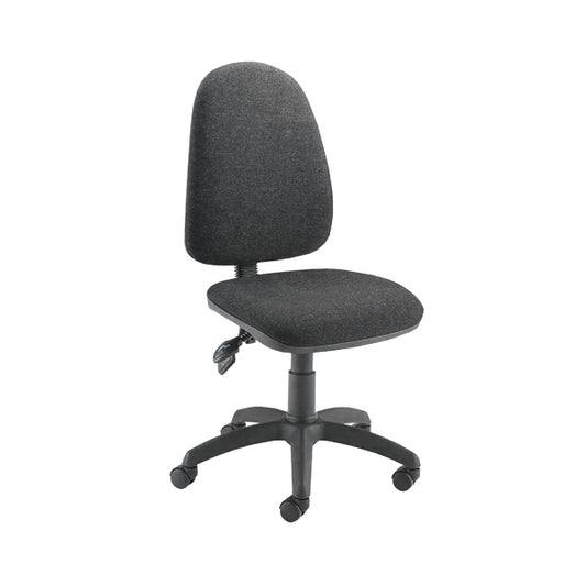 Jemini Sheaf High Back Tilt Operator Chair 325x625x635mm Charcoal KF50175