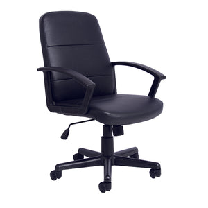 Jemini Eden Medium Back Managers Chair Leather Look KF72984