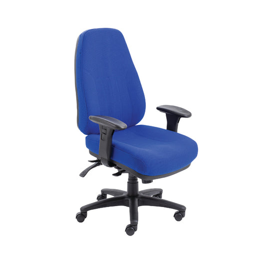 Avior Lucania High Back Task Chair 640x655x1055-1140mm Blue KF74021