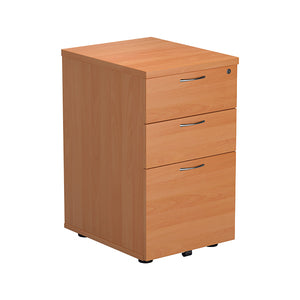 3 Drawer Under Desk Pedestal V2 Beech KF74488