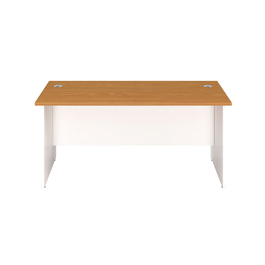 Jemini Rectangular Panel End Desk 1200x800x730mm Nova Oak KF804666