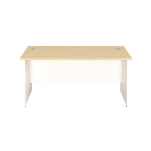 Jemini Rectangular Panel End Desk 1200x800x730mm Maple KF804680