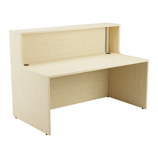 Jemini Reception Unit 1600x800x740mm Maple KF818306
