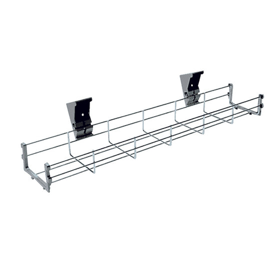 Jemini 1400mm Wire Basket for 1600mm Desks Silver KF81978