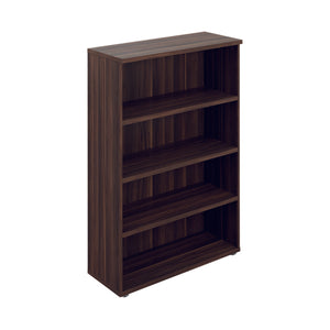 Avior Executive Bookcase 1005x404x1560mm Dark Walnut KF821946