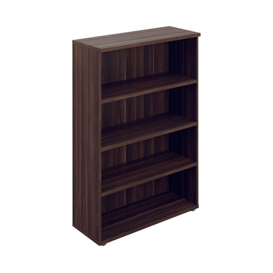 Avior Executive Bookcase 1005x404x1560mm Dark Walnut KF821946