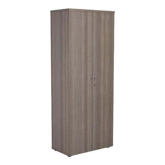 Jemini Wooden Cupboard 800x450x2000mm Grey Oak KF822961