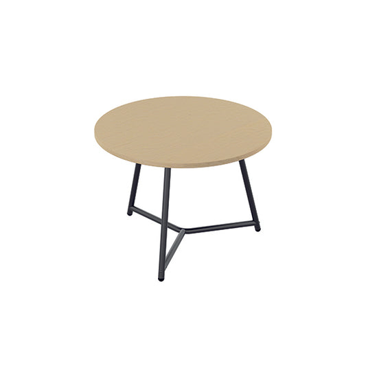 Jemini Trinity Low Table 600x600x435mm Maple/Black KF823391