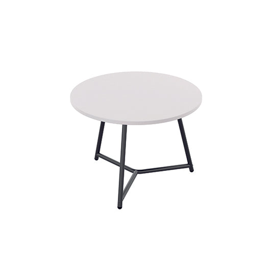Jemini Trinity Low Table 600x600x435mm White/Black KF823414