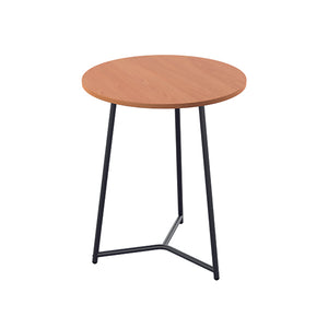 Jemini Trinity Mid Table 600x600x735mm Beech/Black KF823421