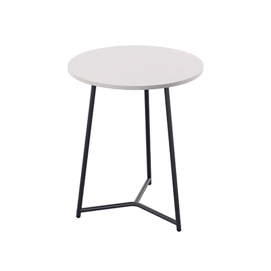 Jemini Trinity Mid Table 600x600x735mm White/Black KF823483