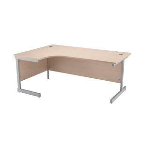 Jemini Rdl Lh Cantilever Desk Maple
