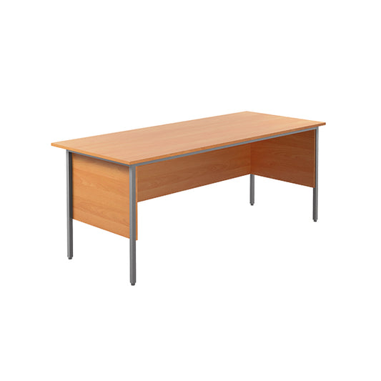 Serrion Rectangular 4 Leg Desk 1800x750x730mm Bavarian Beech KF838754