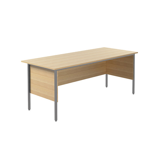 Serrion Rectangular 4 Leg Desk 1800x750x730mm Ferrera Oak KF838789