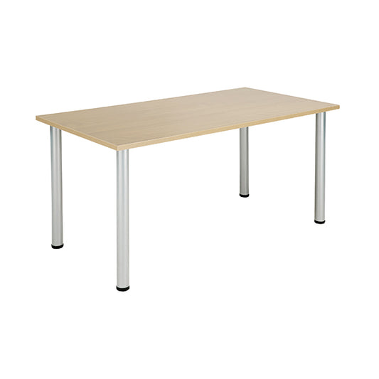 Jemini Rectangular Meeting Table 1600x800x730mm Maple KF840181