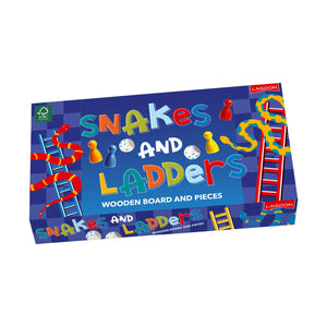 Snakes and Ladders - Wooden Game