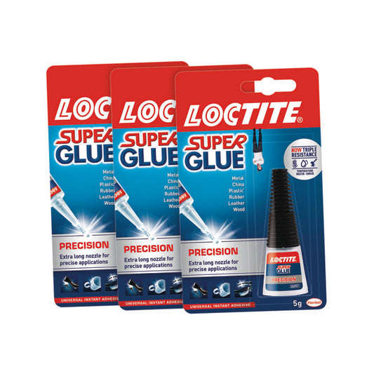 Loctite Super Glue Precision 5g 3 For The Price of 2 LO810008