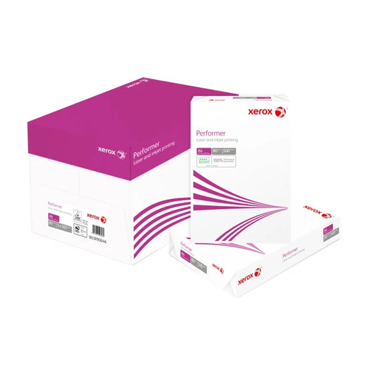 Xerox Performer Paper A4 80Gsm - White (5 Reams)