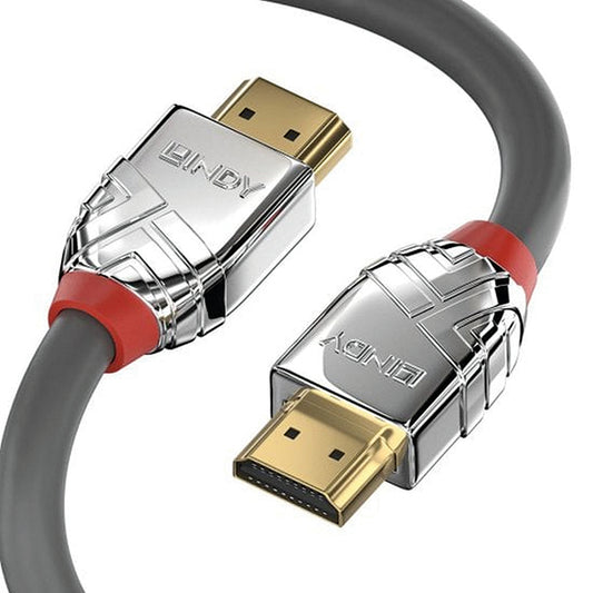 Lindy Cromo Line High Speed HDMI 2.0 Cable 2m Grey 37872