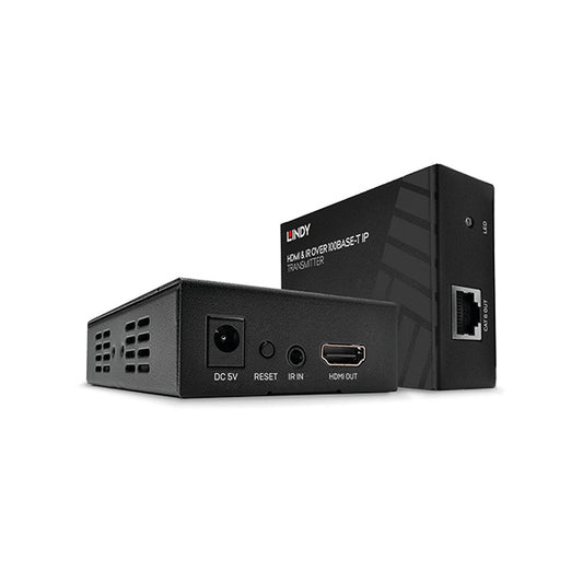 Lindy HDMI and IR over 100Base-T IP Extender Black 38126