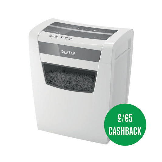 Leitz IQ Home Office Cross-Cut Paper Shredder P-4 White 80091000