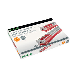 Leitz Staple Cartridge Heavy Duty 12mm Red (Pack of 5) 55940000