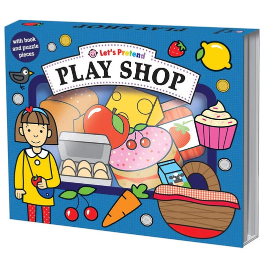 Lets Pretend Story Board Book - Play Shop