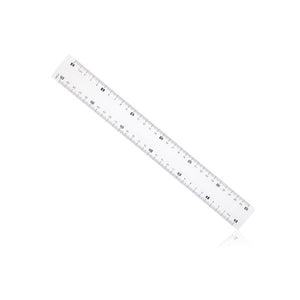 Maped 30cm Unbreakable Ruler - Translucent