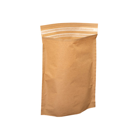 Kraft Mailing Bag Gusset 360x465x80mm/90mm Lip (Pack of 50) KMB360