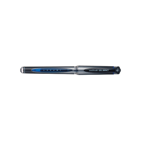 Uni-Ball Gel Impact Rollerball Pen 1.0mm Blue (Pack of 12) 9006051