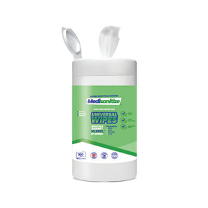 MEDISANITIZE UNIVERSL WIPES X100 PK6